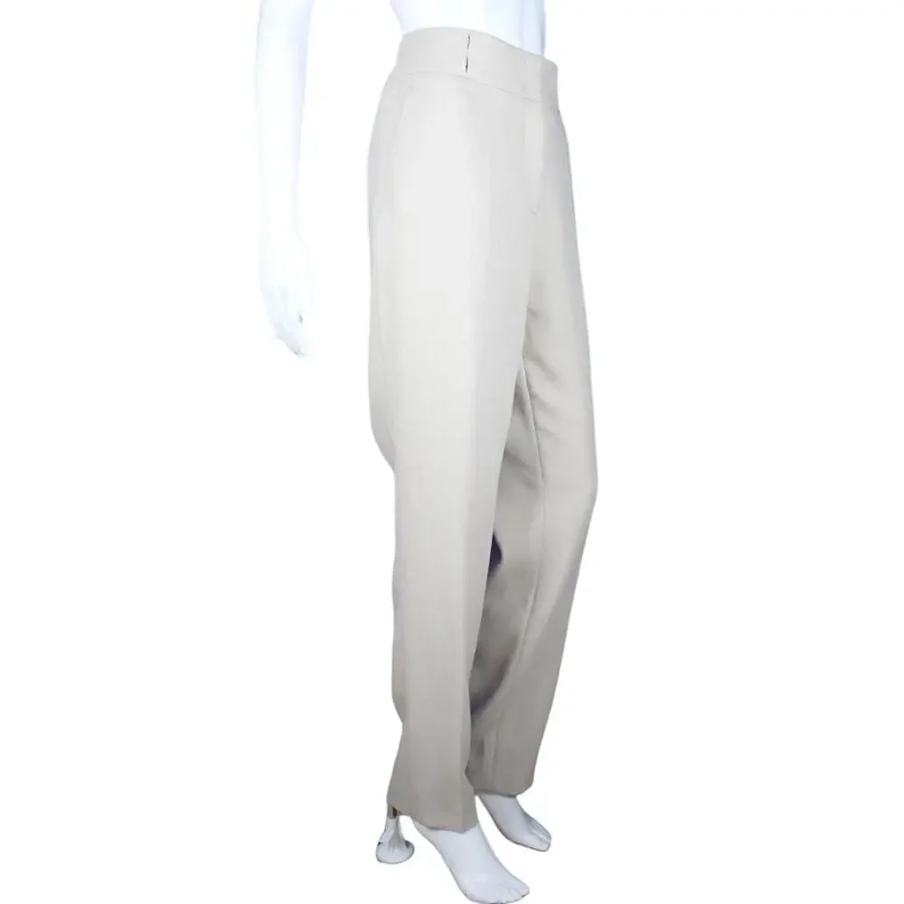 Gabriela Hearst Wool Silk Tailored Trousers IT44 US8 $1090